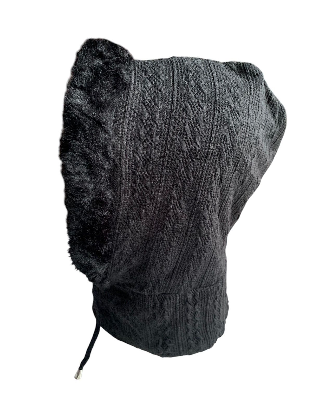 Kapital Knitted Fur Hoodie Balaclava Winter Sessions Streetwear Hats Size ONE SIZE - 7 Thumbnail
