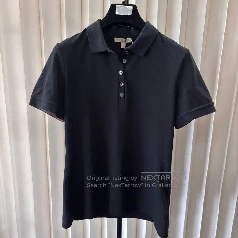 Burberry Burberry Women's Black Cotton T-Shirt. Size M / US 6-8 / IT 42-44 - 1 Thumbnail