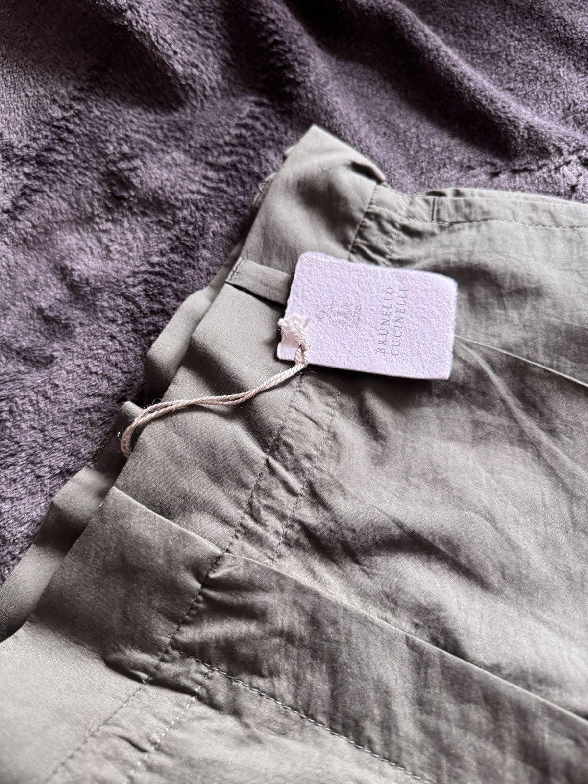 Brunello Cucinelli Brunello Cucinelli womans luxury pants NEW Size 28" / US 6 / IT 42 - 3 Thumbnail