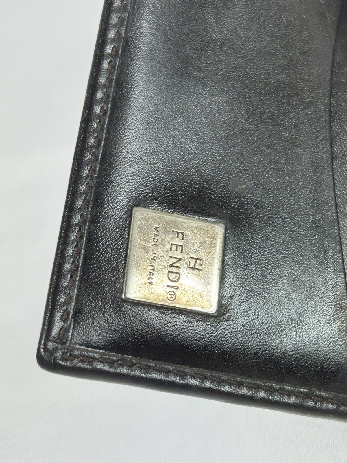 Fendi Fendi Zucca Monogram Trifold Wallet Size ONE SIZE - 6 Thumbnail