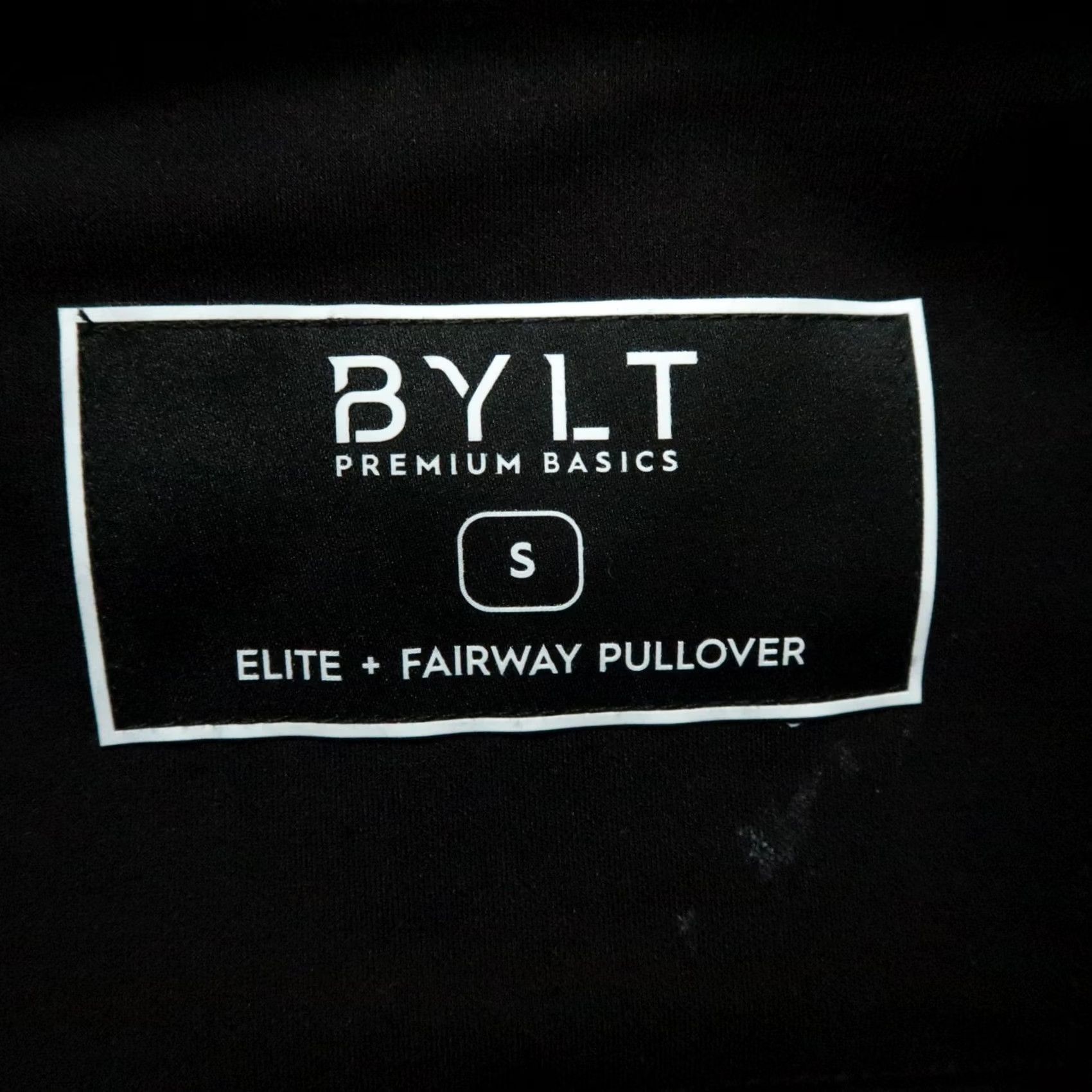 Asics BYLT Pullover Mens Small Black Athletic Golf Quarter Zip Size US S / EU 44-46 / 1 - 4 Thumbnail