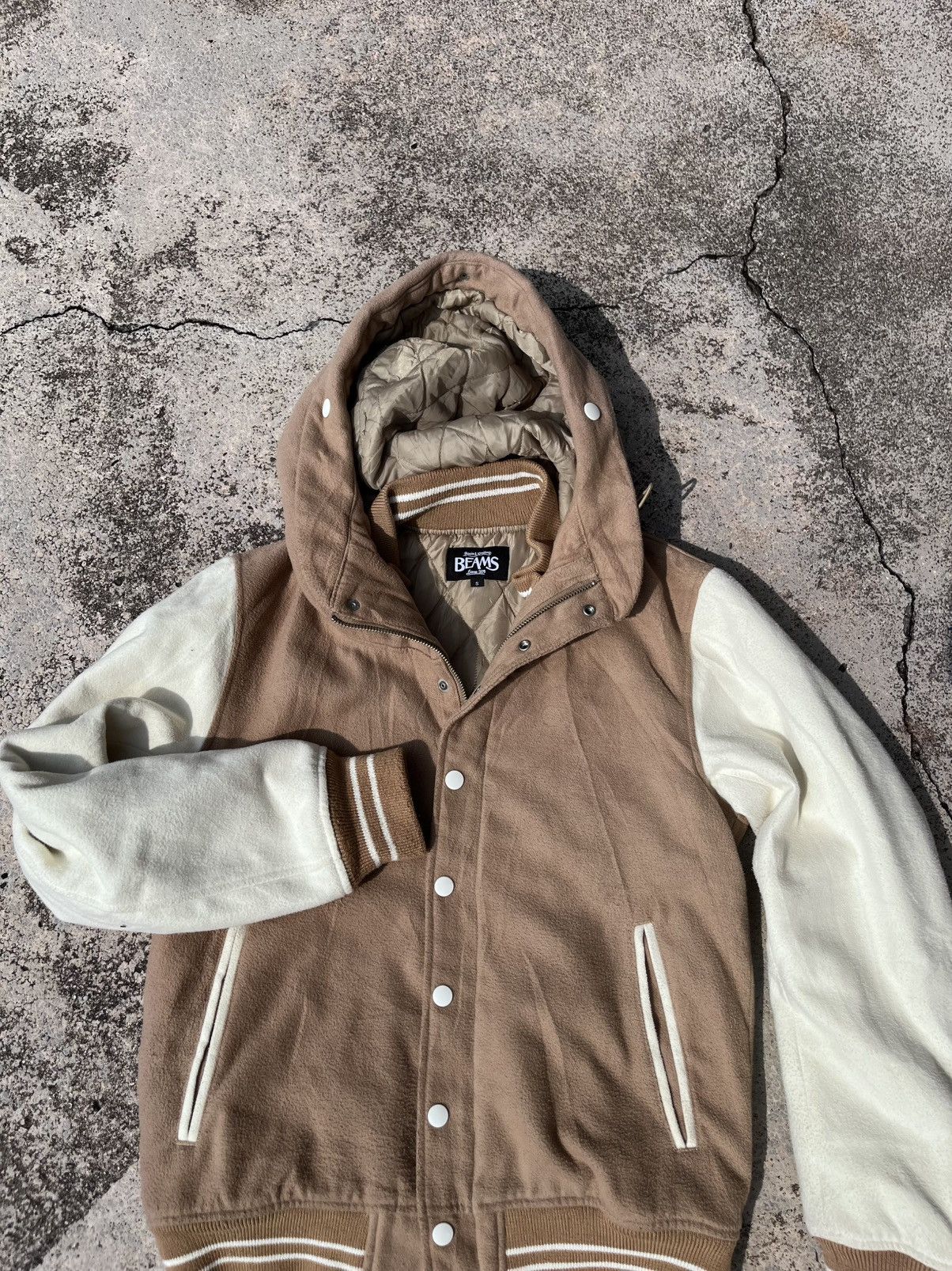 Beams Plus Beams Japan Hood Varsity Jacket Size US S / EU 44-46 / 1 - 4 Thumbnail