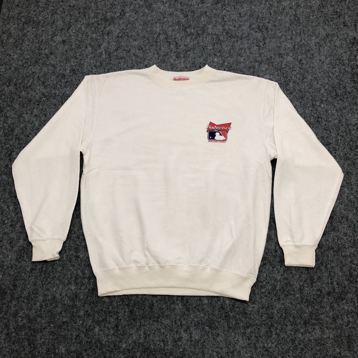 Budweiser Vintage Budweiser Major League Baseball Sweatshirt Size US L / EU 52-54 / 3 - 3 Thumbnail