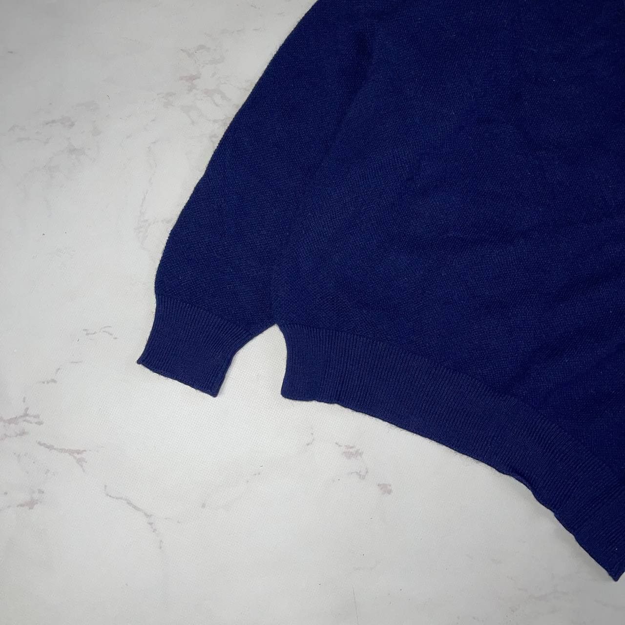 Lacoste LACOSTE VNECK SWEATER Izod Navy Blue Size XL Size US XL / EU 56 / 4 - 6 Thumbnail