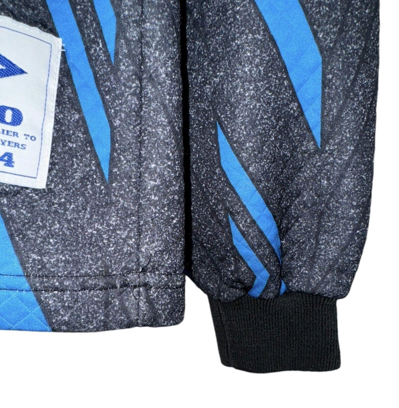 Umbro Vintage Umbro 90s Goalkeeper Kit Black #1 Blue Jersey L Size ONE SIZE - 5 Thumbnail