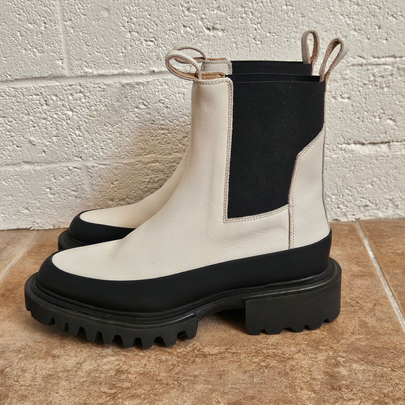 Allsaints All Saints Harlee Chunky Sole Leather Boots Size 39 Size US 9 / IT 39 - 7 Thumbnail