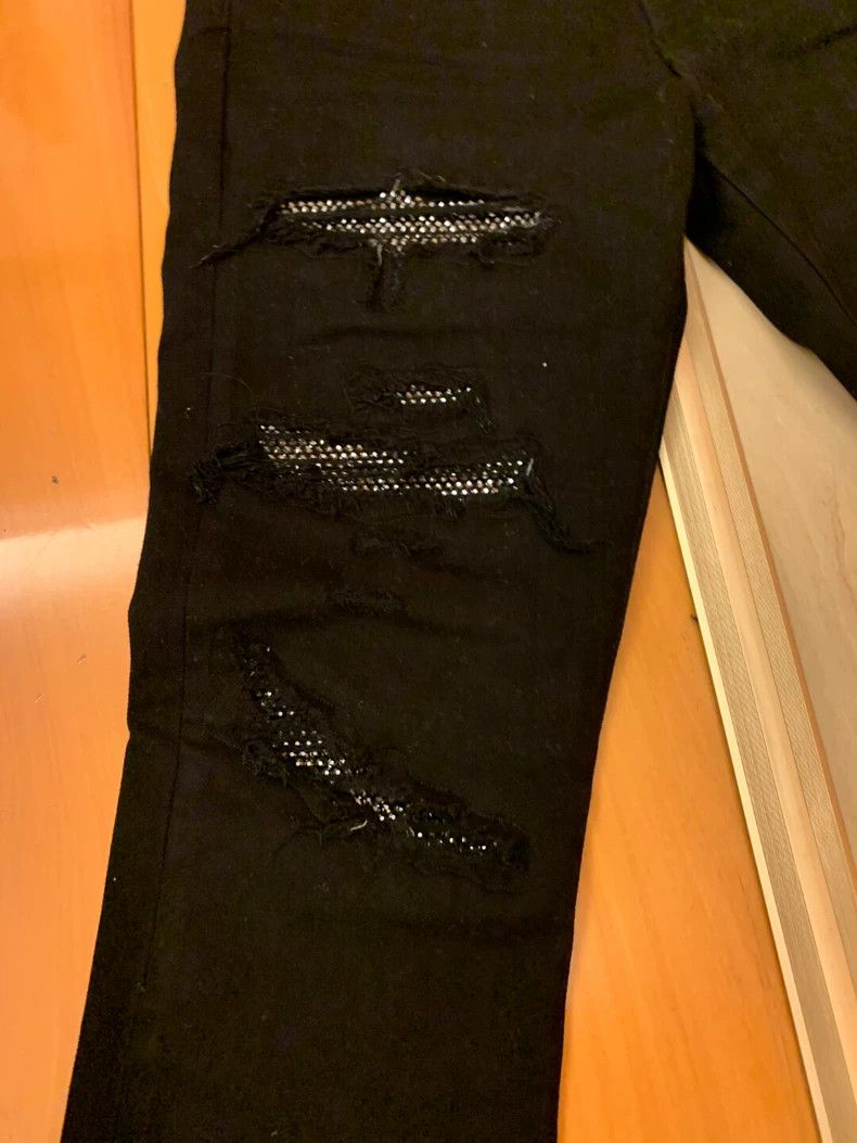 Amiri Amiri 18aw Black Diamond jeans Size US 32 / EU 48 - 3 Thumbnail