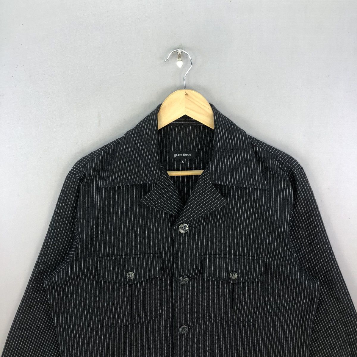 Japanese Brand Vintage Gure Time Wabash Button Up OverShirt Size US M / EU 48-50 / 2 - 4 Thumbnail