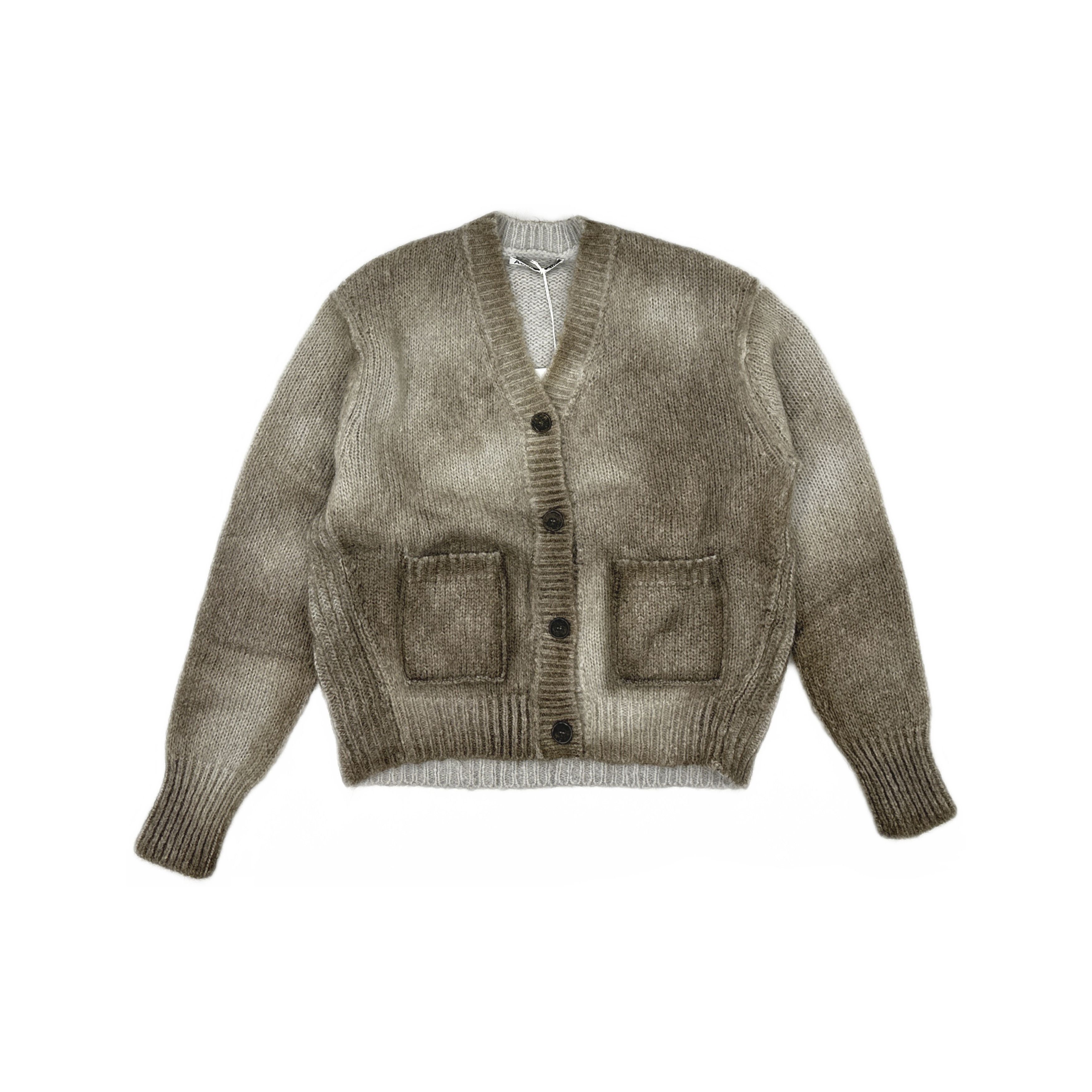 Acne Studios Acne Studios Gradient Mohair Cardigan Size S Size S / US 4 / IT 40 - 1 Thumbnail