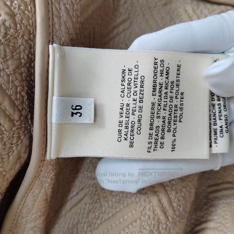 Hermes Hermes Cowhide Leather Women's Jacket Size XS / US 0-2 / IT 36-38 - 5 Thumbnail