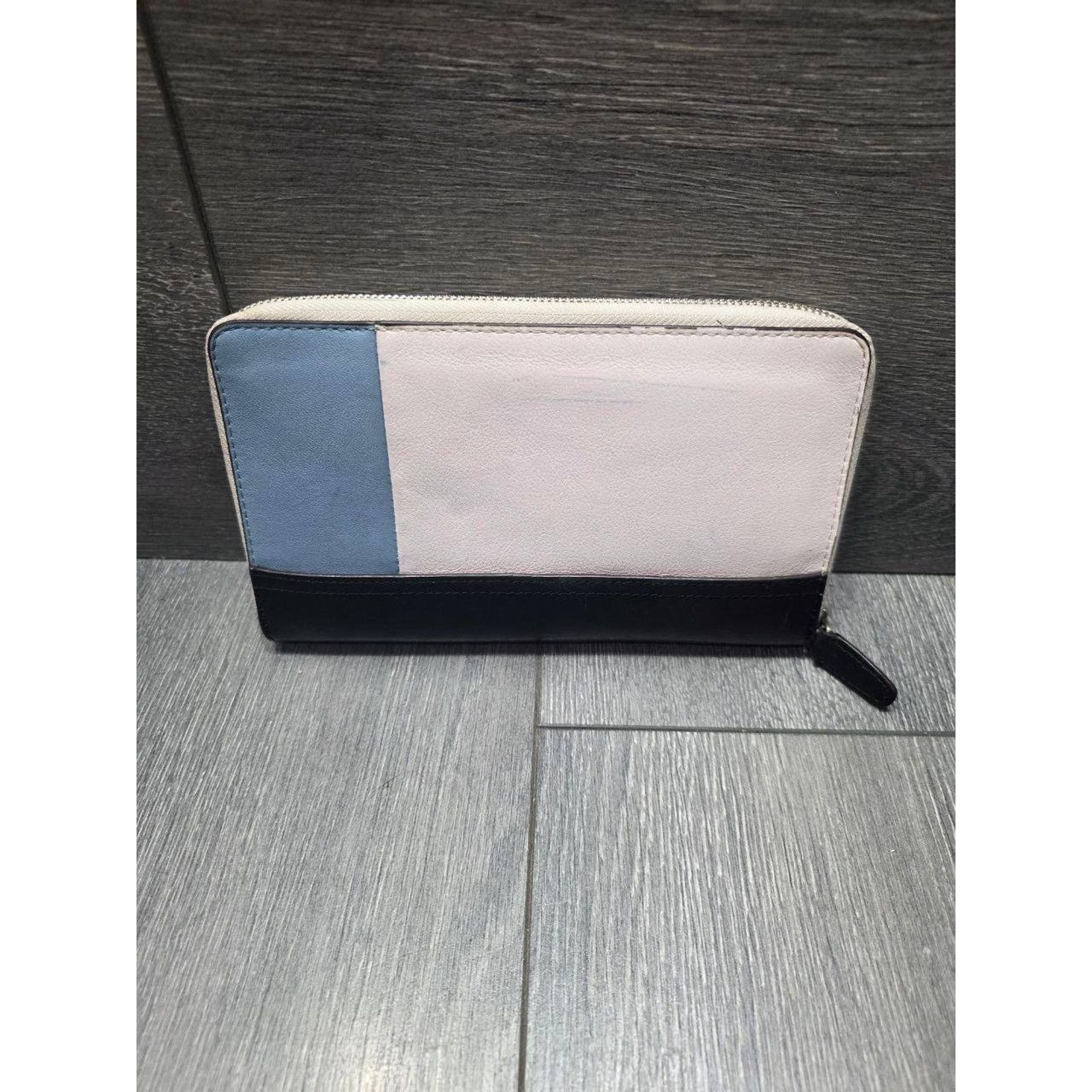 Coach Coach Colorblock Zip Around Wallet used B000442 Size ONE SIZE - 3 Thumbnail