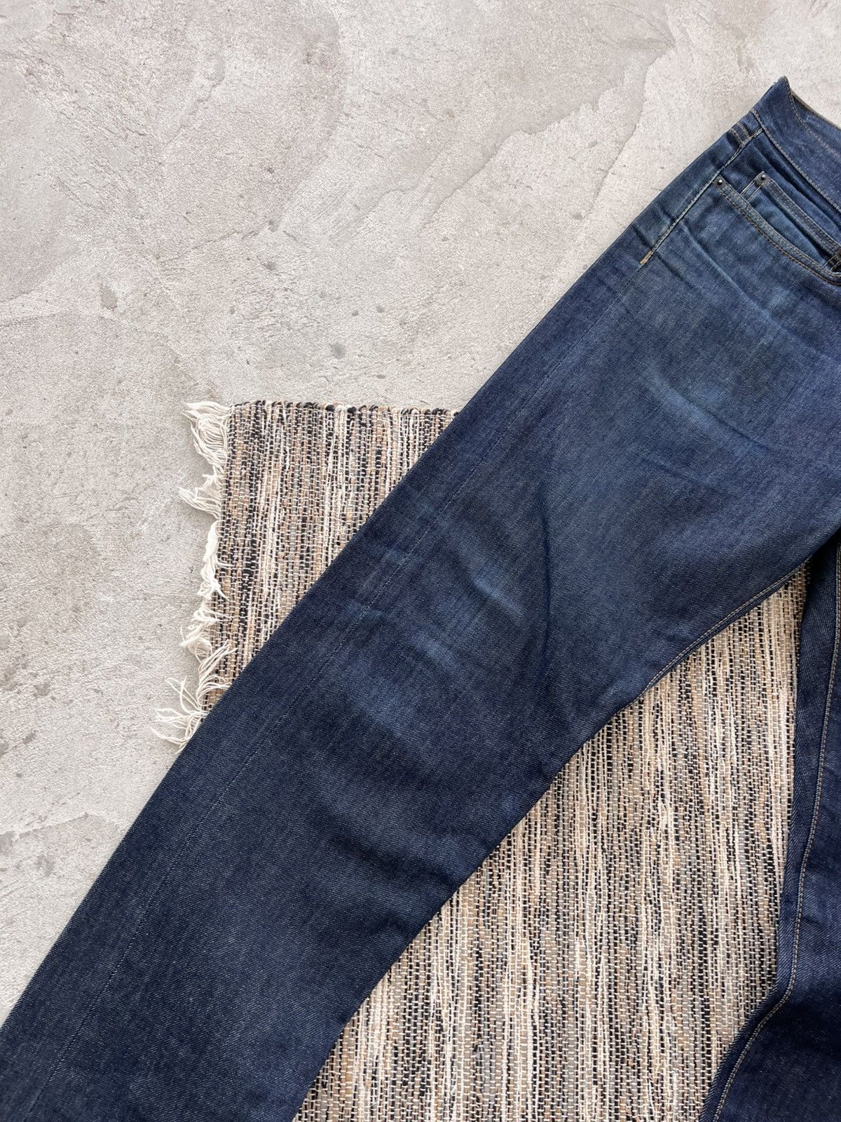 Edwin Vintage Edwin Japanese Faded Denim Jeans 33/32 Blue Y2K Size US 33 - 5 Thumbnail