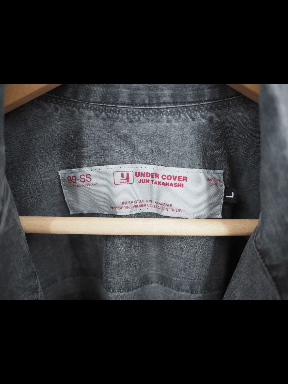 Undercover Undercover 99SS "Relife" Working Class Hero Shirt-2505 Size US L / EU 52-54 / 3 - 5 Thumbnail