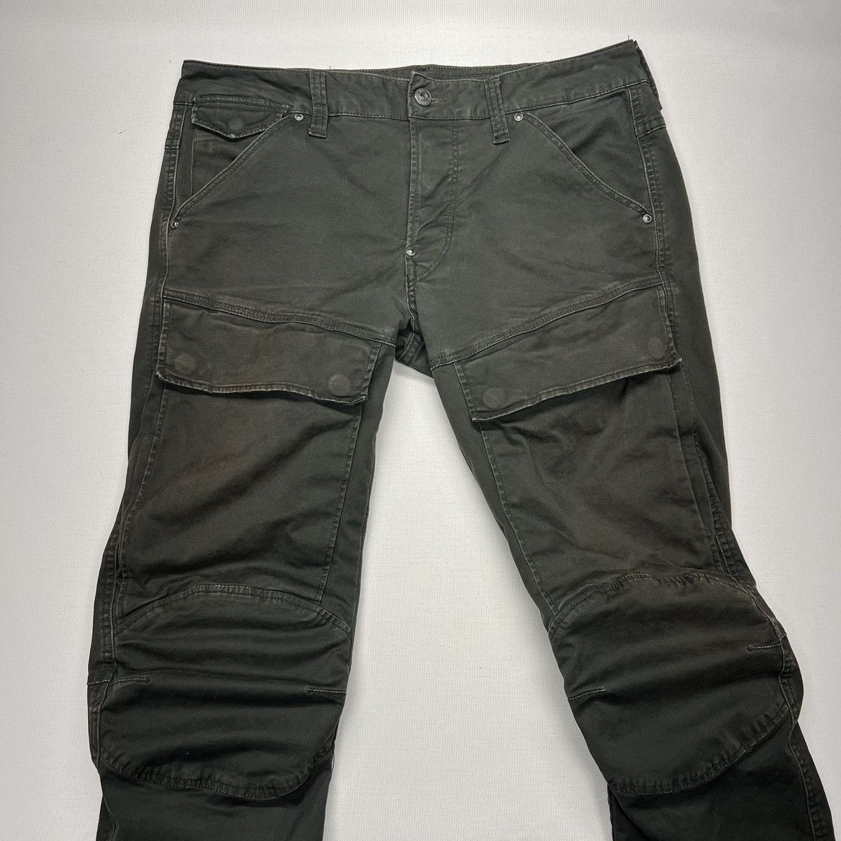 G-Star G Star Raw Pants Green Cargo Air Defence 5620 3D Skinny Size US 31 - 4 Thumbnail