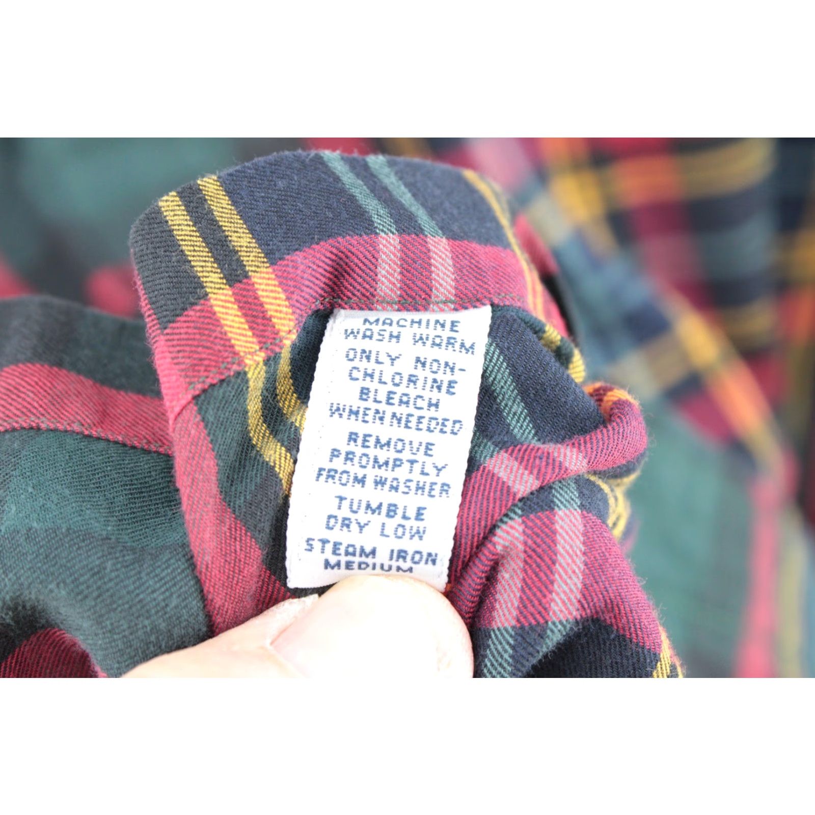 Ralph Lauren VINTAGE Ralph Lauren Shirt Mens L Red Green Plaid Blake Button-Down Tartan Polo Size US L / EU 52-54 / 3 - 6 Thumbnail