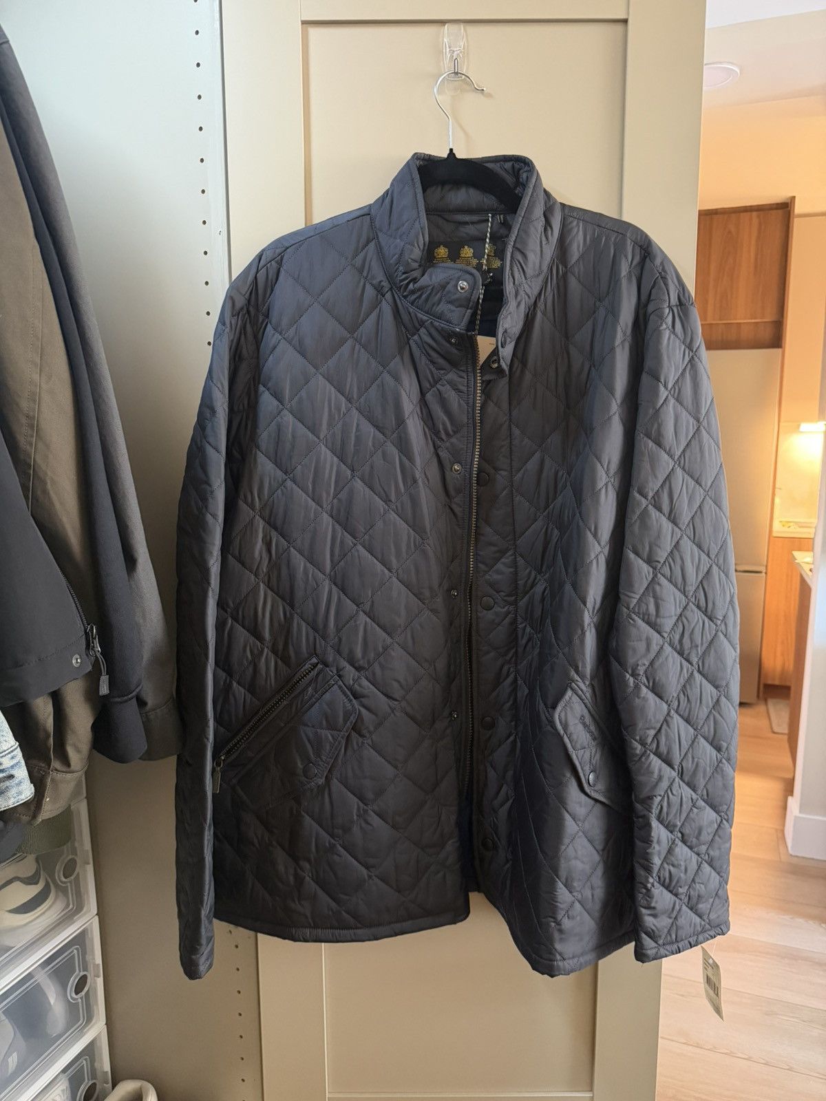 Barbour BARBOUR FLYWEIGHT CHELSEA QUILT NWT Size US XXL / EU 58 / 5 - 3 Thumbnail