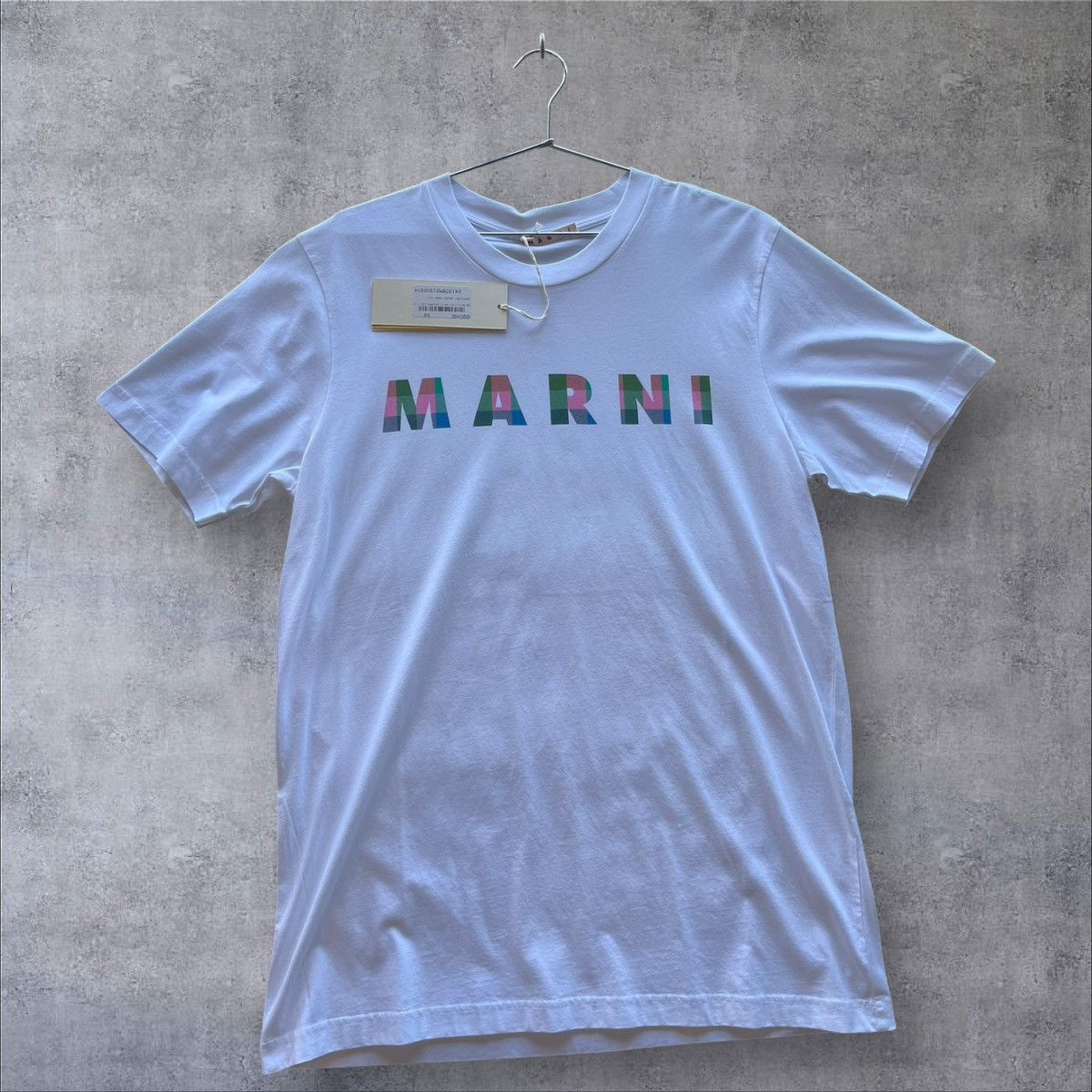 Marni MARNI KNIT “LILY WHITE” TEE BRAND NEW Size US L / EU 52-54 / 3 - 1 Thumbnail