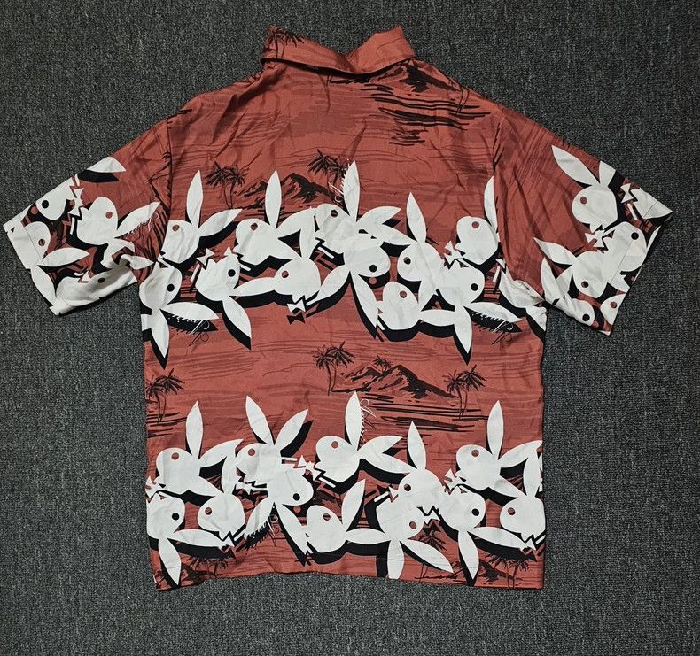 Amiri Amiri Playboy collaboration men's short-sleeve shirt Size US M / EU 48-50 / 2 - 4 Thumbnail