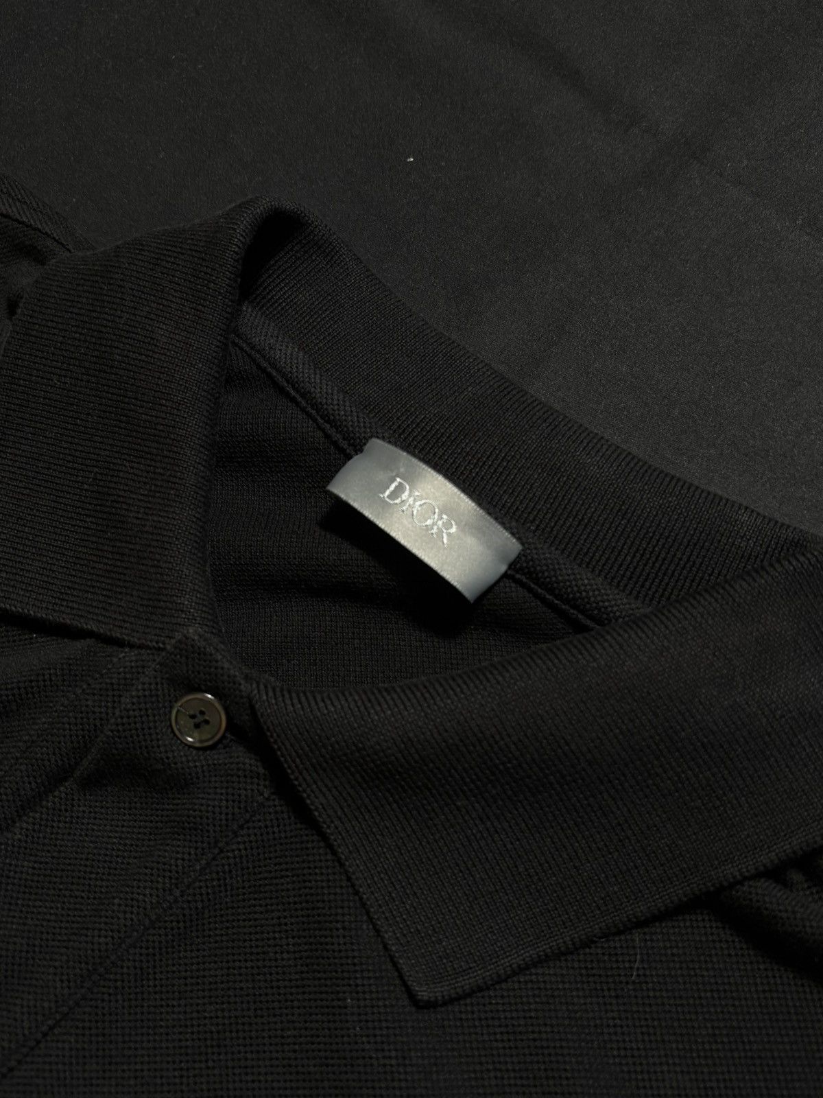 Dior Dior CD Logo Polo T-Shirt Black - Size S Size US S / EU 44-46 / 1 - 2 Thumbnail