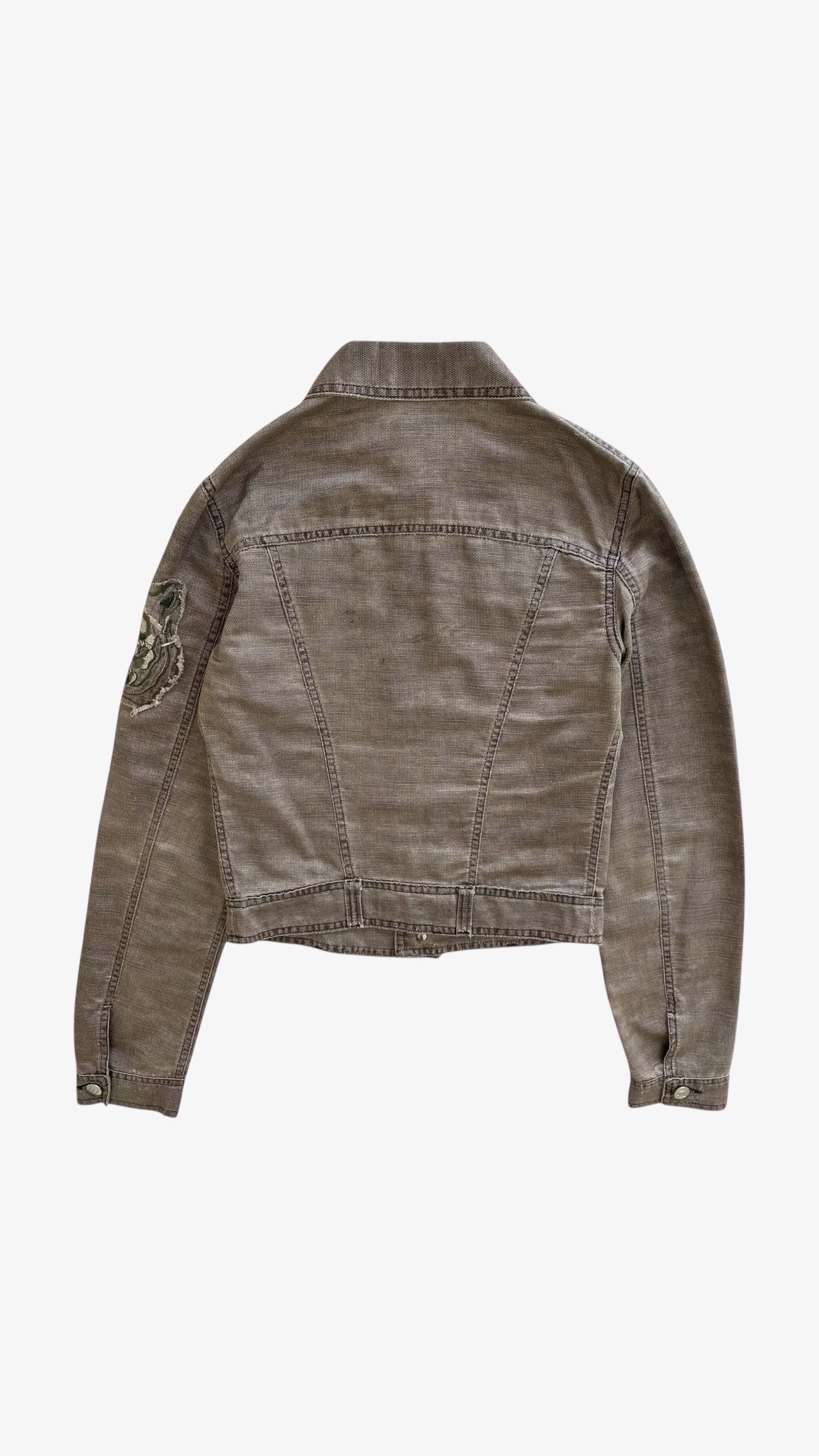 Just Cavalli Vintage Y2K Women's Just Cavalli Lion Denim Jacket Size XS / US 0-2 / IT 36-38 - 5 Thumbnail