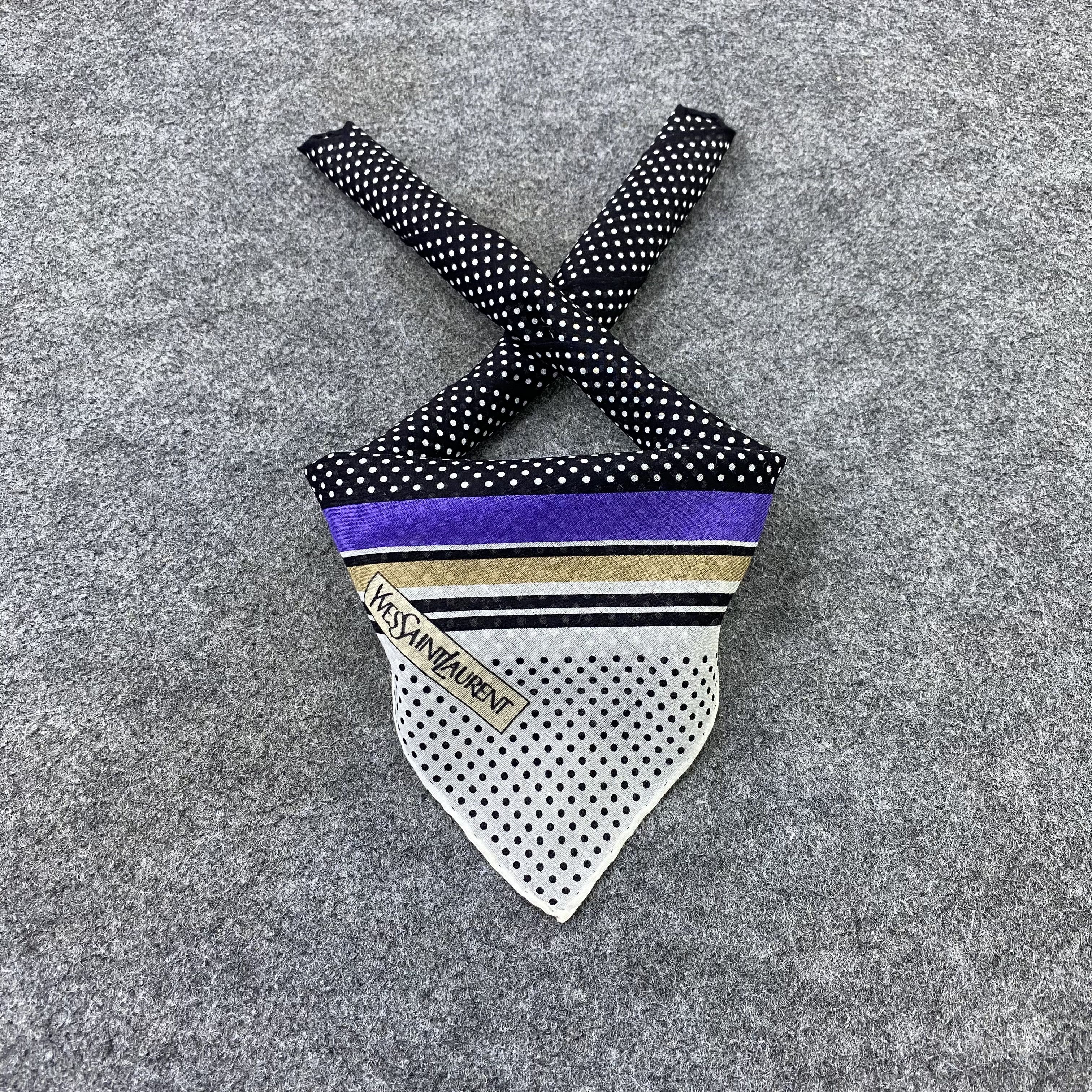 Yves Saint Laurent Yves Saint Laurent Handkerchief / Bandana /Neckerchief-B2094 Size ONE SIZE - 2 Thumbnail