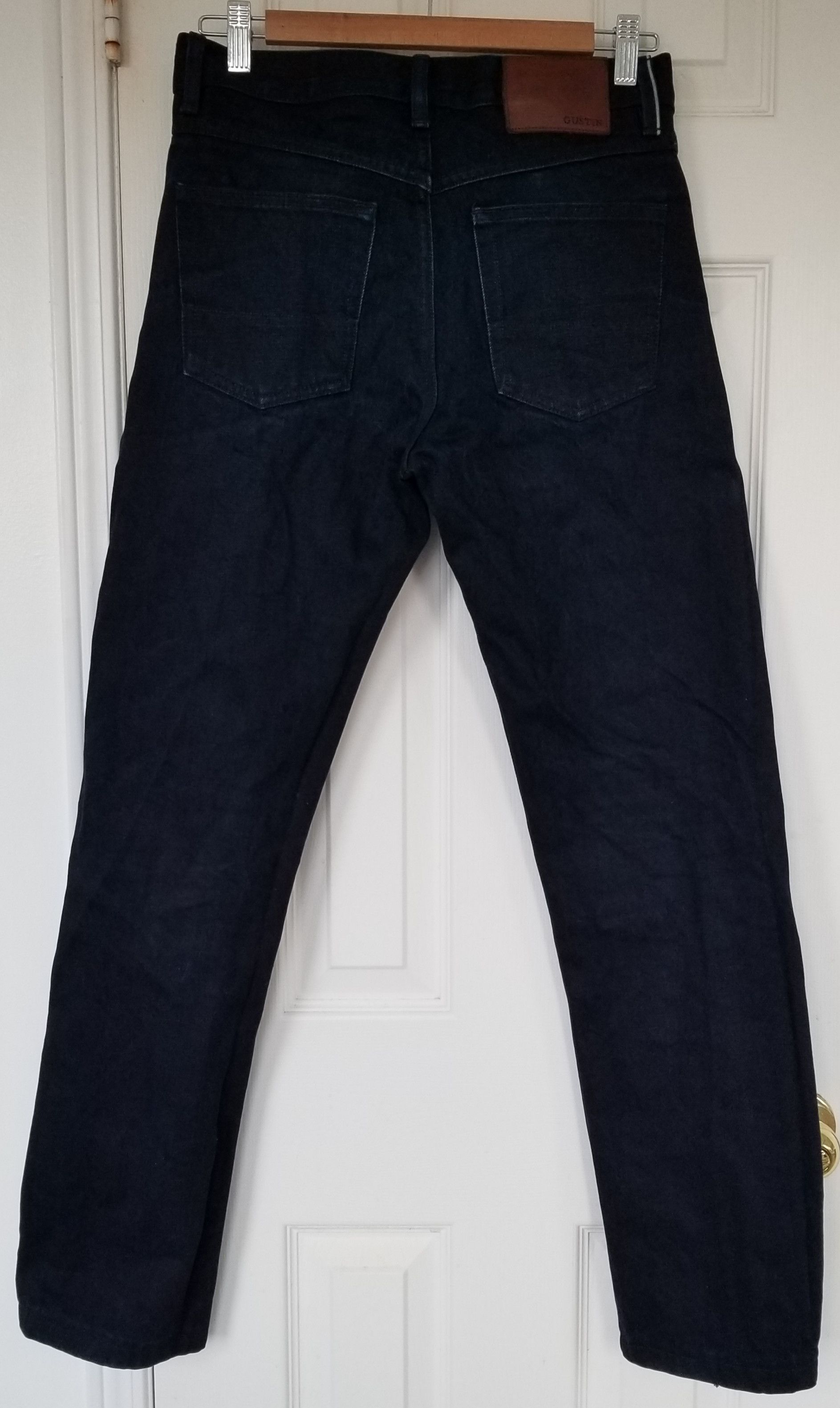 Gustin Gustin Dark Indigo Chrome Selvedge Denim Celine Hearts Jeans Size US 29 - 3 Thumbnail