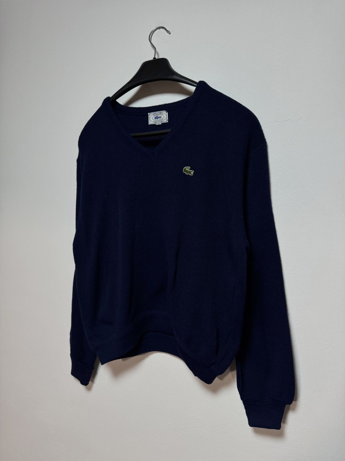 Lacoste Vintage Lacoste Izod knit sweater 80s jacket old money Y2K Size US M / EU 48-50 / 2 - 2 Thumbnail