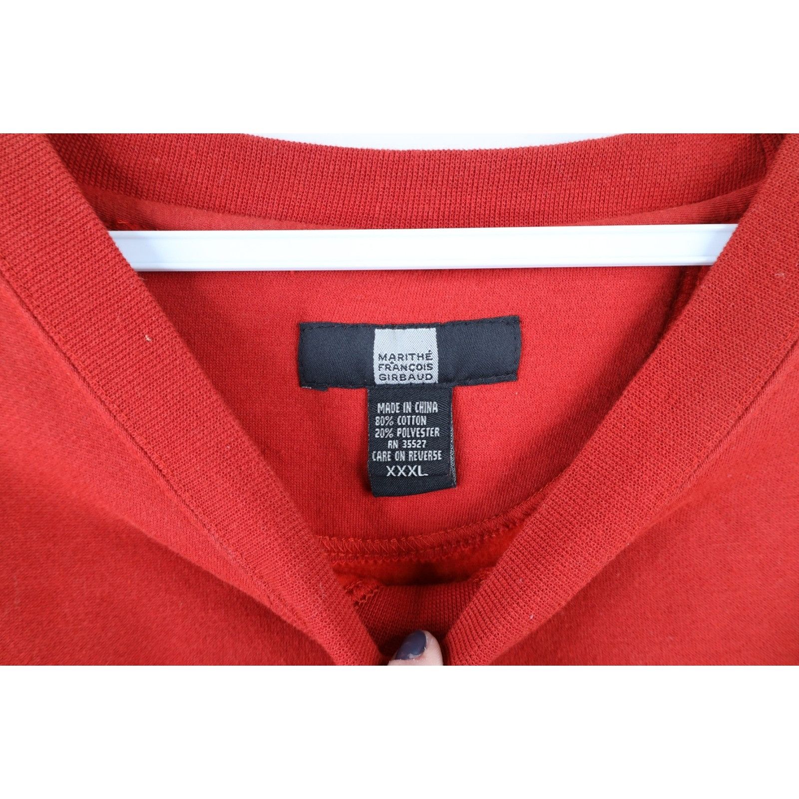 Marithe + Francois Girbaud × Vintage NOS Vintage 90s Marithe Francois Girbaud Sweatshirt 3XL Size US XXL / EU 58 / 5 - 5 Thumbnail