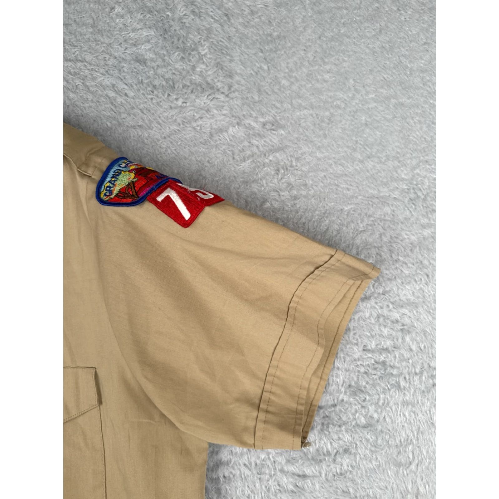 Vintage VINTAGE Boy Scouts of America Shirt Large Beige 1982 LDS Jamboree Mens Size US L / EU 52-54 / 3 - 2 Thumbnail