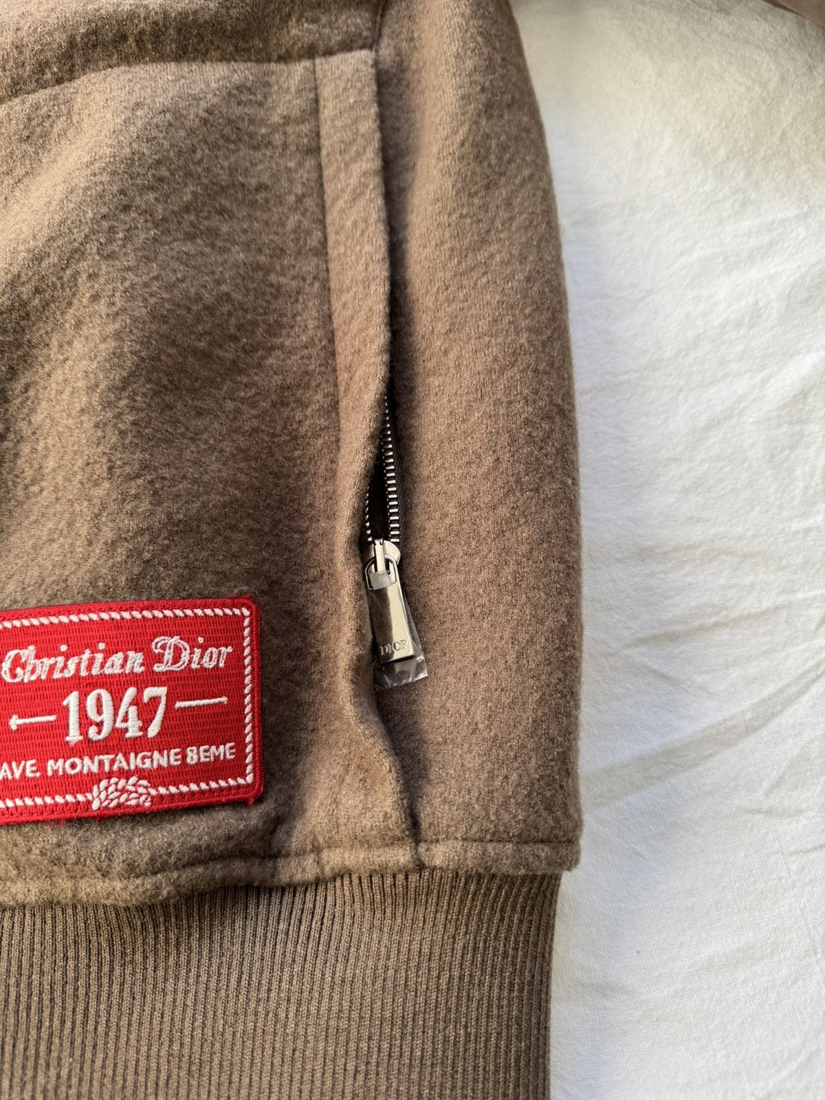 Dior Dior x Jack Kerouac Fall 22 Wool Patched Bomber Size US XXL / EU 58 / 5 - 9 Thumbnail