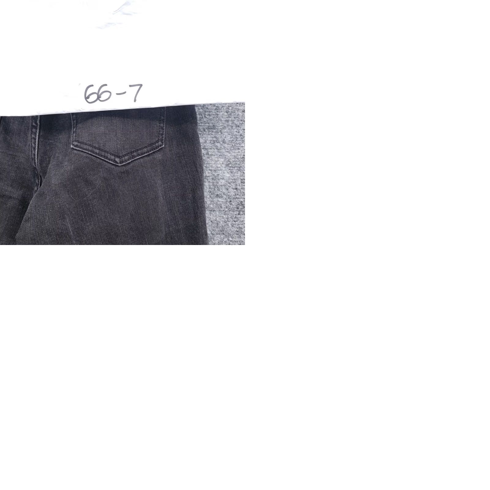 Madewell Madewell Jeans Womens 25 Gray Skinny Stretch High Riser Dark Wash Zip Fly Denim Size 42" / US 20 - 11 Thumbnail