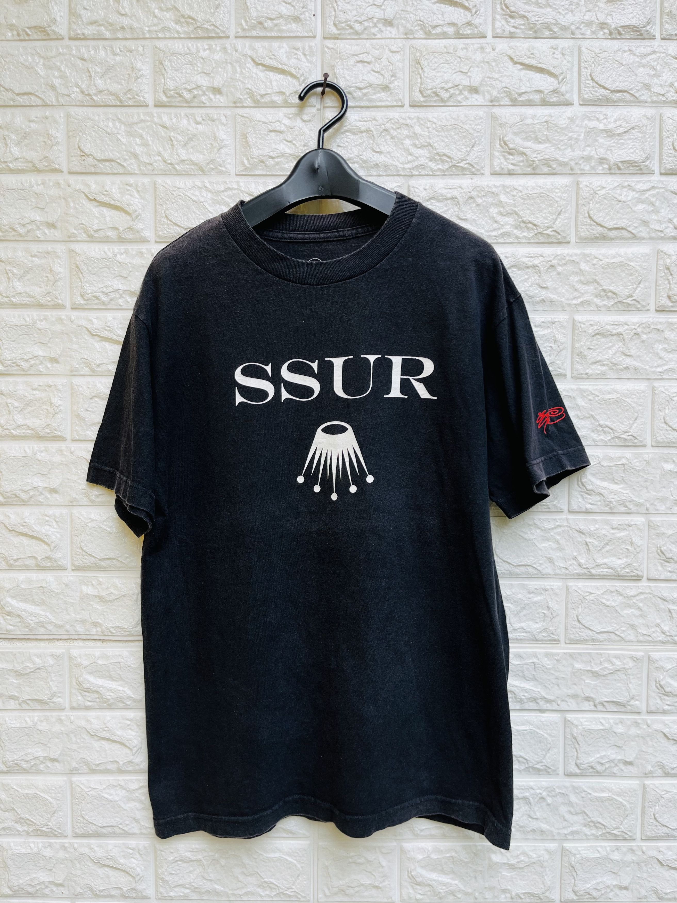 image of Vintage Ssur Streetwear Designer Fashion Style Shirt in Black, Men's (Size Large)
