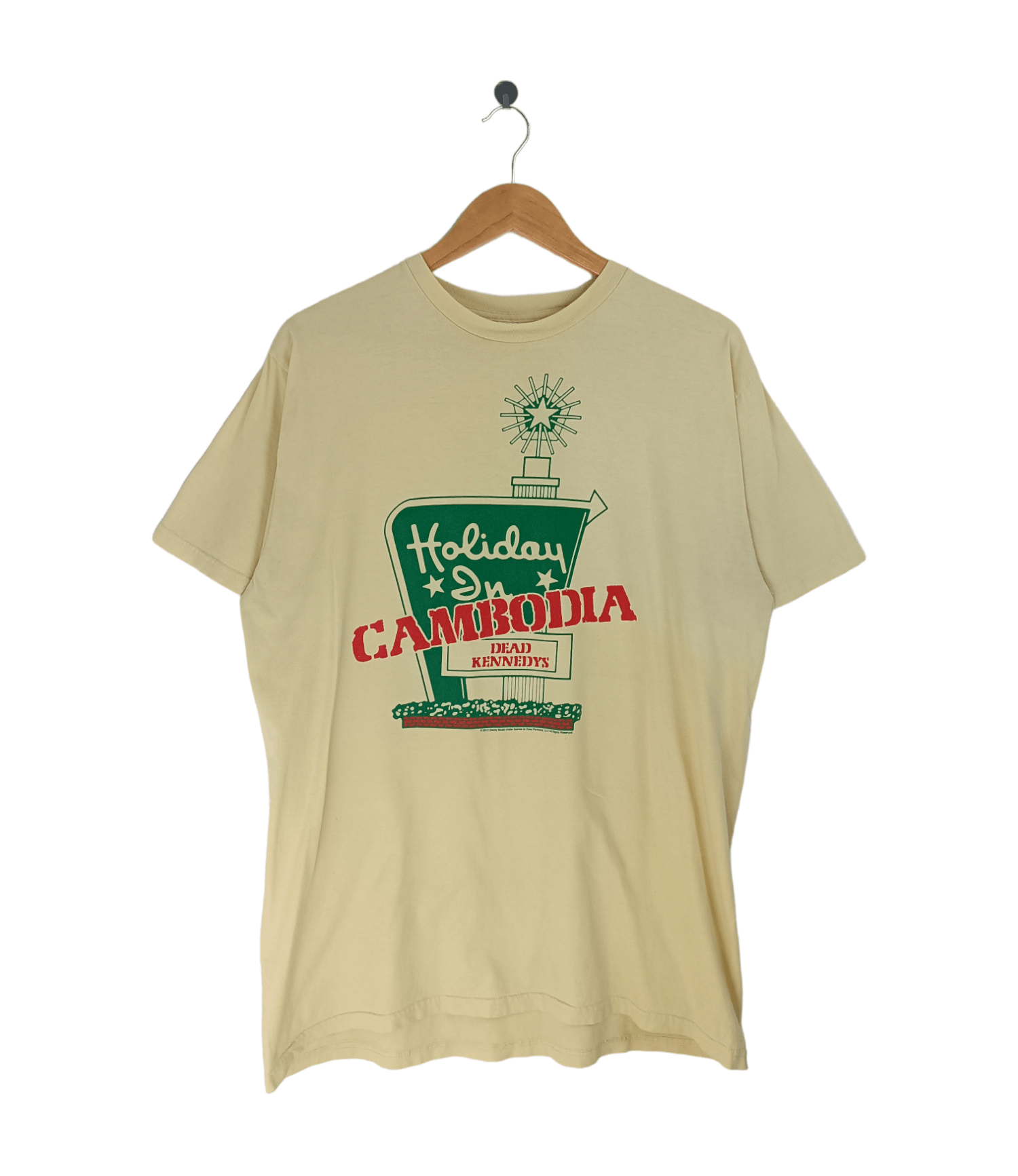 Band Tees VINTAGE '12 DEAD KENNEDYS HOLIDAY IN CAMBODIA SEX PISTOLS Size US L / EU 52-54 / 3 - 1 Thumbnail