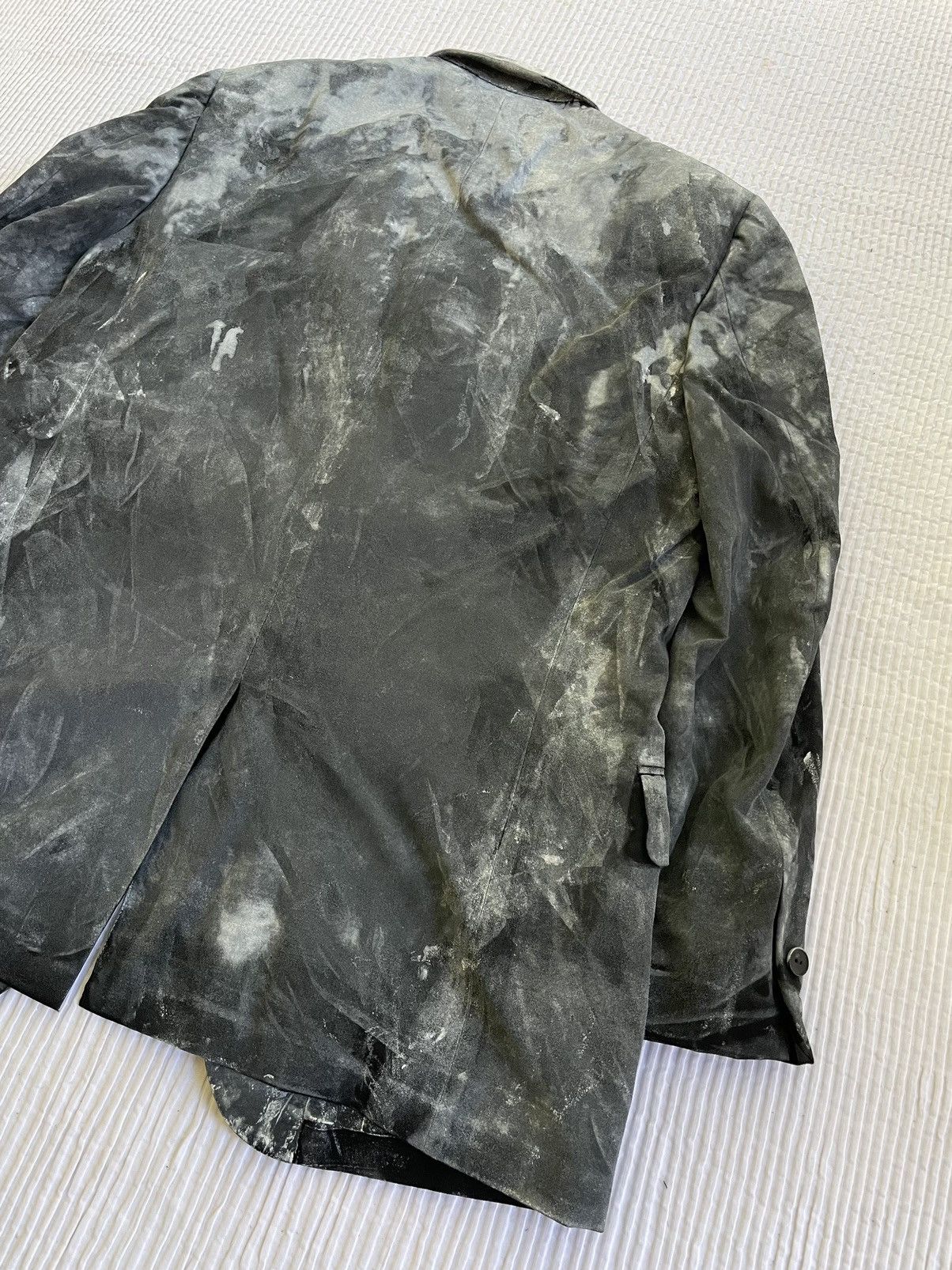 Handmade Painted Tuxedo Jacket Size 40R - 13 Thumbnail