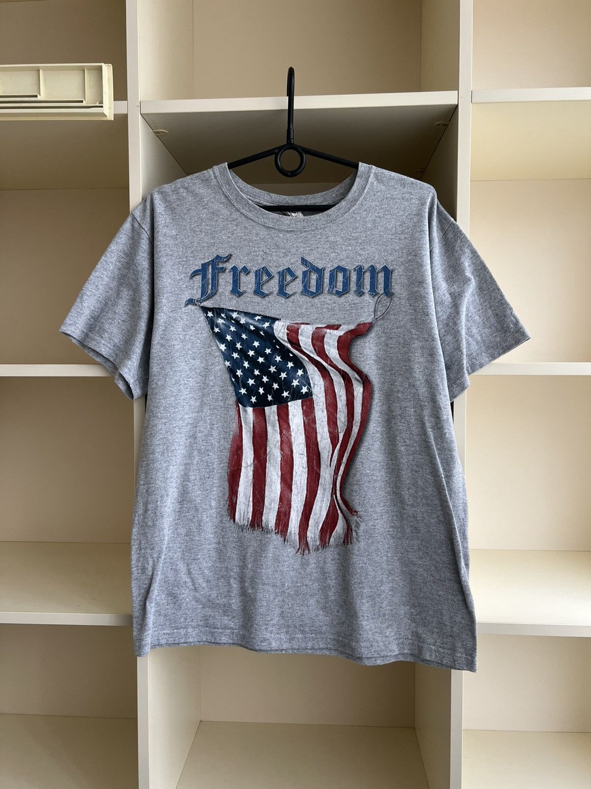 Vintage Vintage Freedom USA Tee T-Shirt America Size M Size US M / EU 48-50 / 2 - 1 Thumbnail