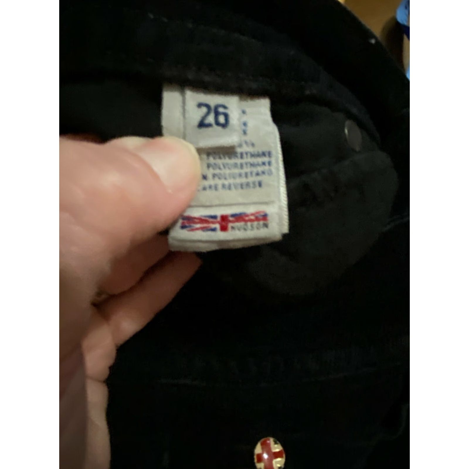 J Brand J Brand Hudson Womens Flared Low Rise Corduroy Jeans Black Size 25 Size 42" / US 20 - 4 Thumbnail