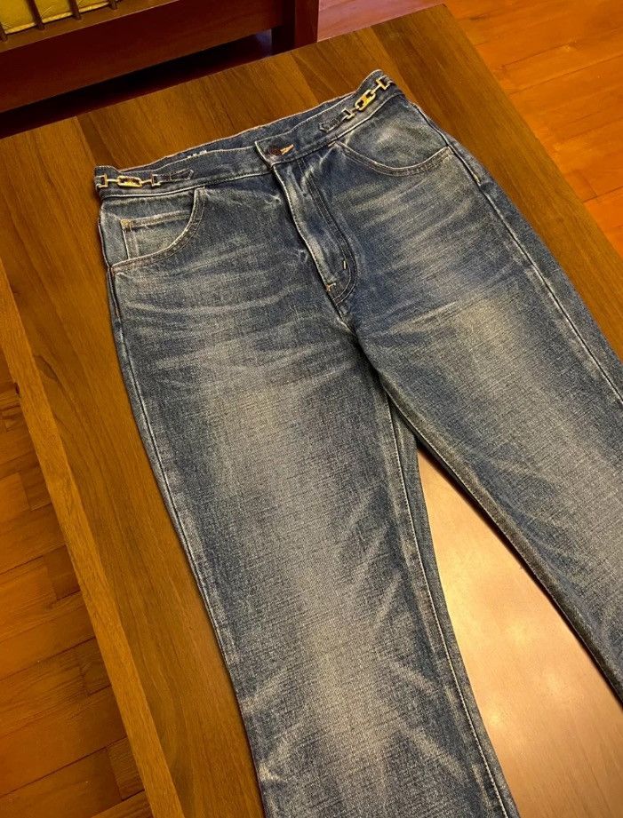 Celine Celine 22ss Triumphal Arch Micro Pull Jeans2410-Nextarrow Size US 28 / EU 44 - 4 Thumbnail