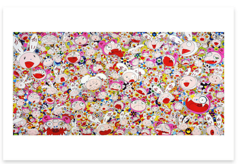 Takashi Murakami Takashi Murakami Hustle'n'Punch Mini Poster 8" x 10" Print Size ONE SIZE - 2 Thumbnail