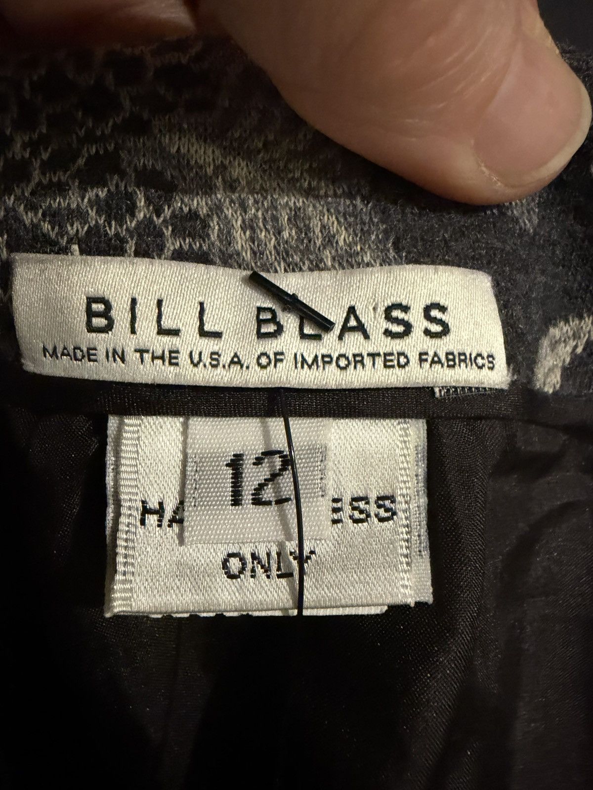 Bill Blass Bill Blass Floral Jacquard Skirt Size 34" / US 12 / IT 48 - 2 Thumbnail