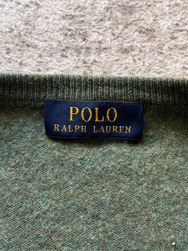 Polo Ralph Lauren Polo Ralph Lauren Small Pony V-Neck Sz XL Size US XL / EU 56 / 4 - 4 Thumbnail