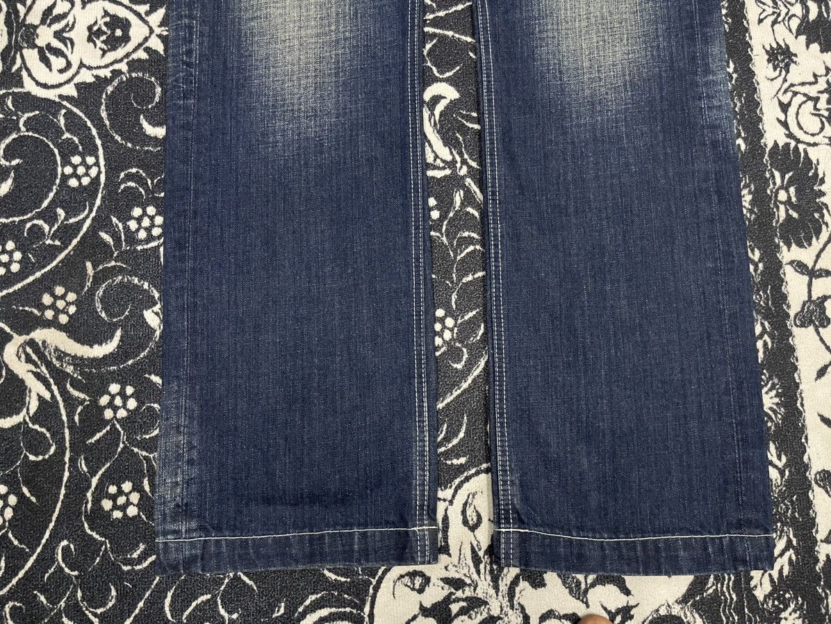 Karl Kani 90s KARL KANI STRAIGHT CUT EMBROIDERED JEANS Size US 31 - 4 Thumbnail