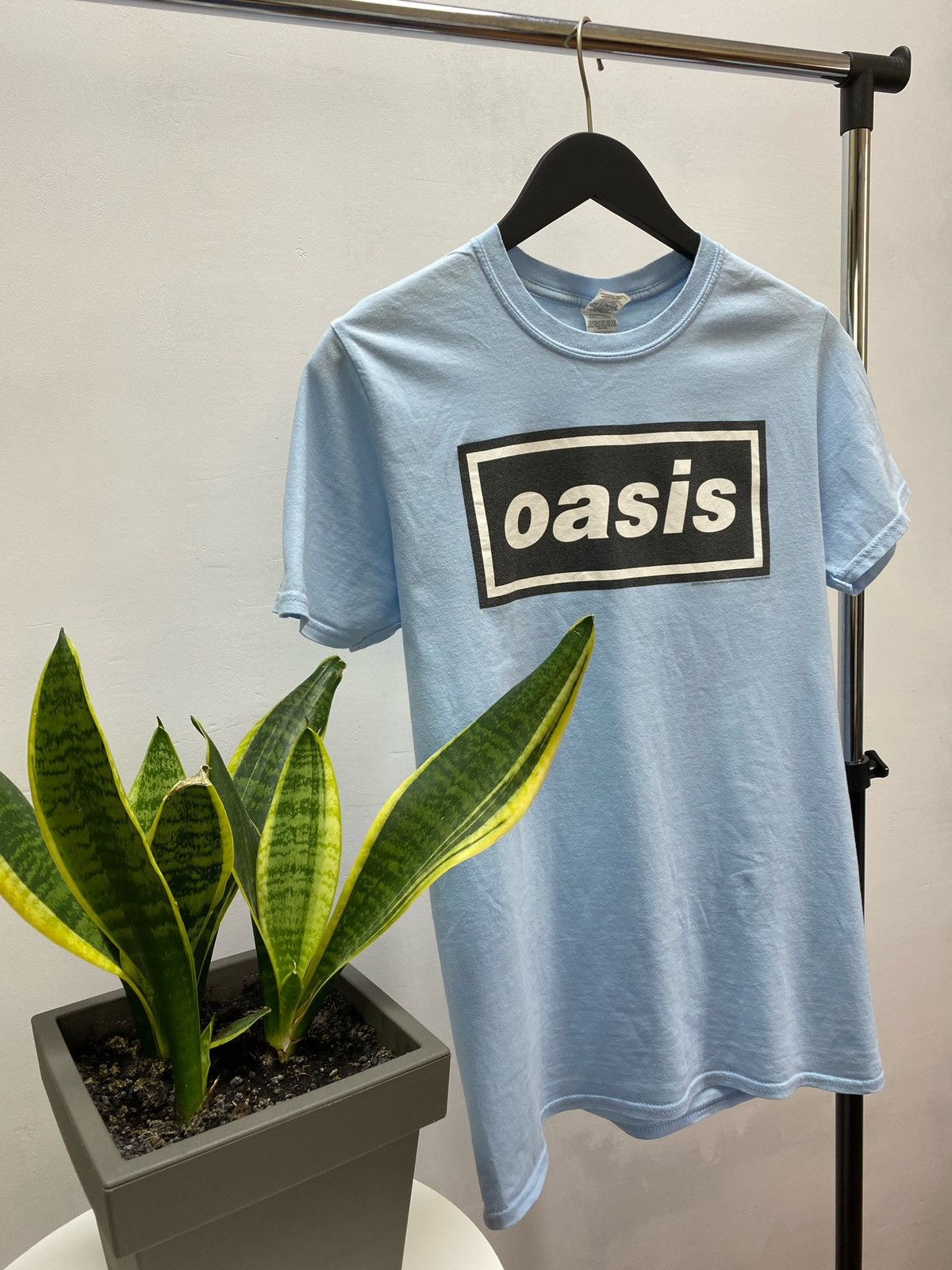 Band Tees × Vintage Oasis Shirt Box Logo Vintage Band Tees Radiohead Size US M / EU 48-50 / 2 - 3 Thumbnail