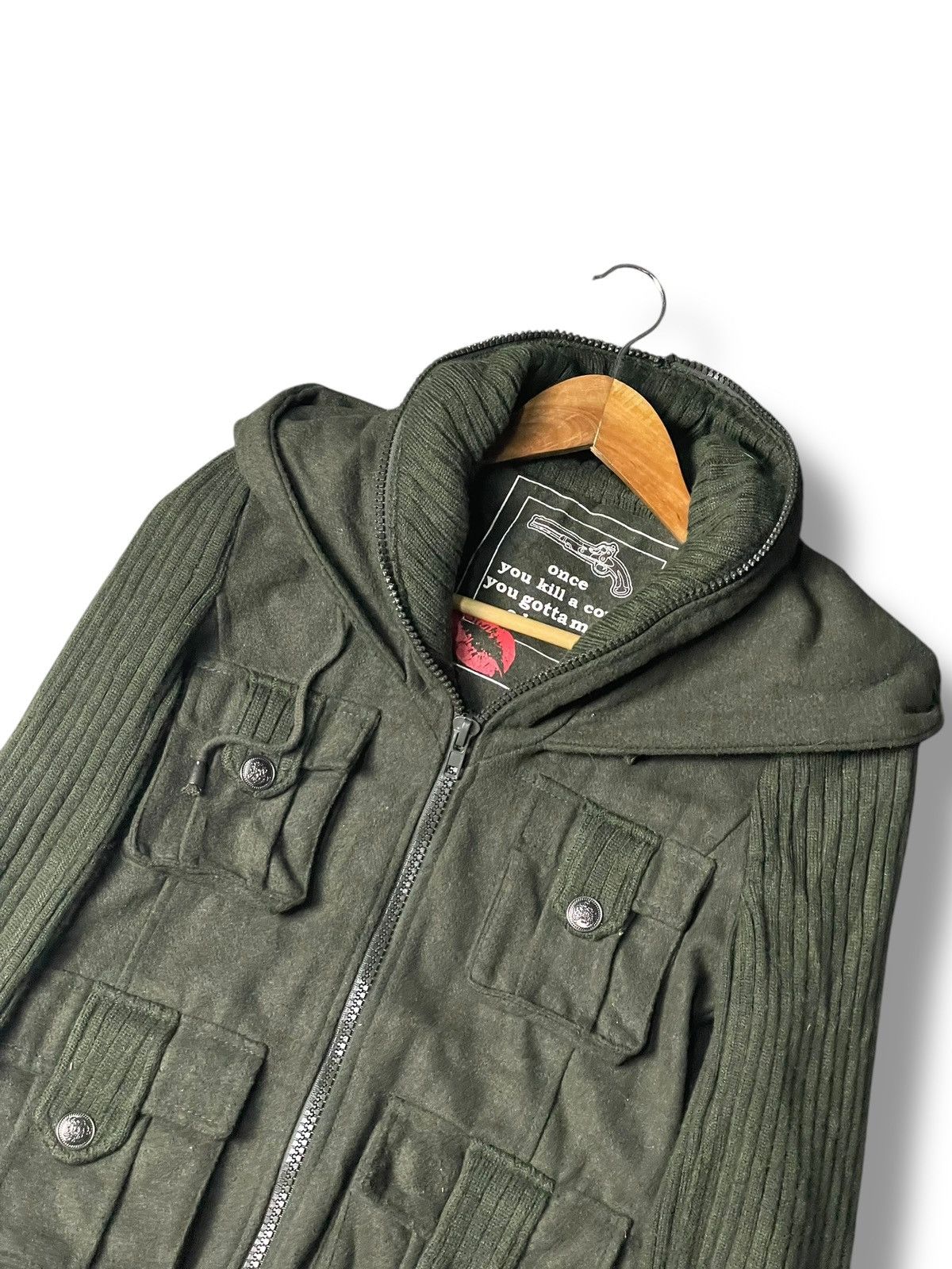 Japanese Brand × Vintage Vintage DURER Utility Pocket Zipper Jacket (102) Size US XXS / EU 40 - 2 Thumbnail