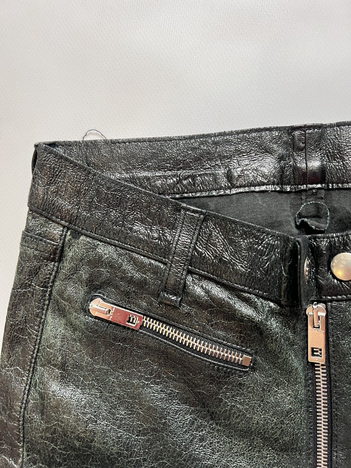 Rag & Bone Rag&Bone Black leather Womens Pants Size 25" / US 0 / IT 36 - 4 Thumbnail