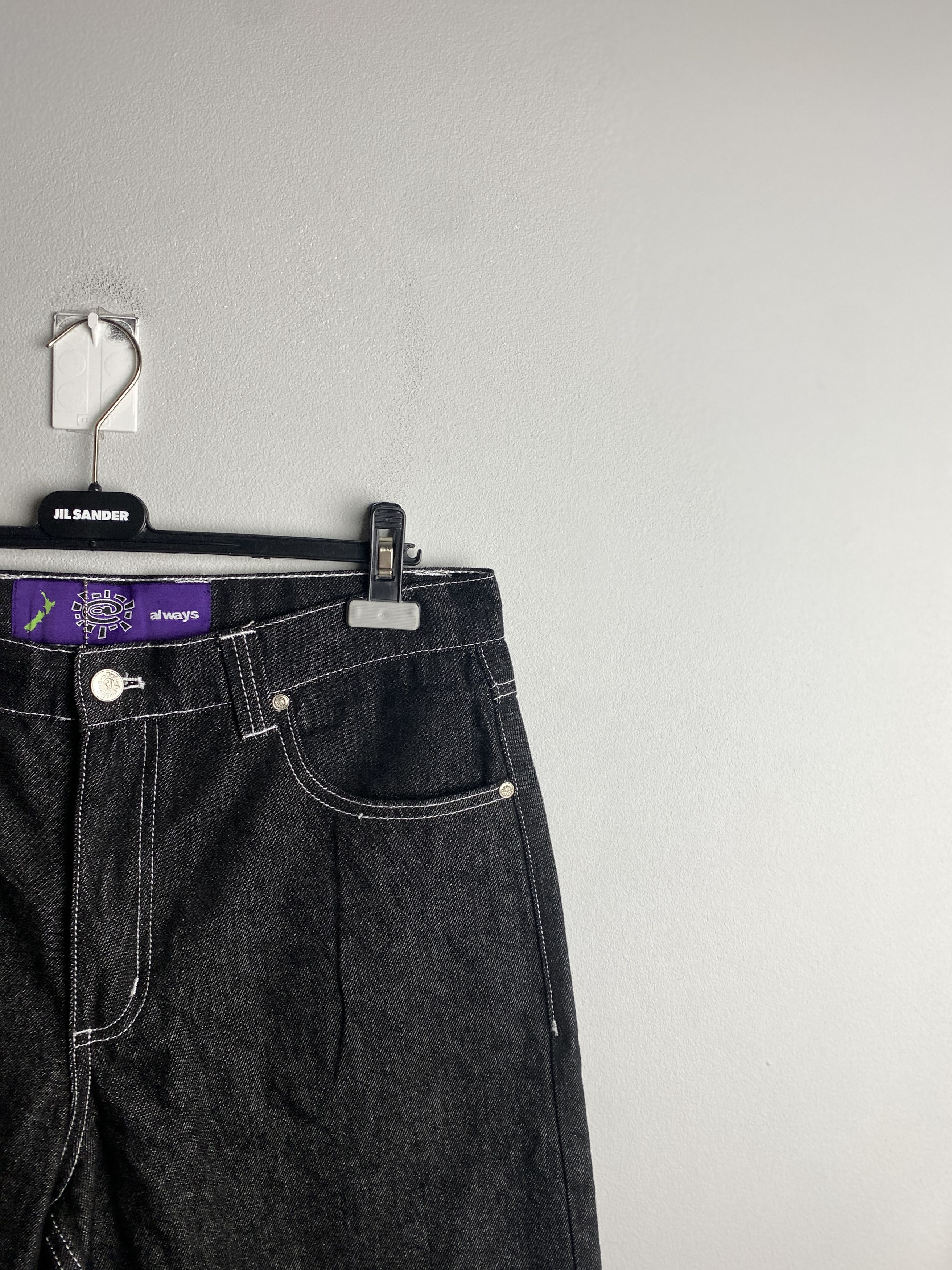 Affliction × Vintage Vintage printed jeans baggy denim pants Size US 34 / EU 50 - 3 Thumbnail