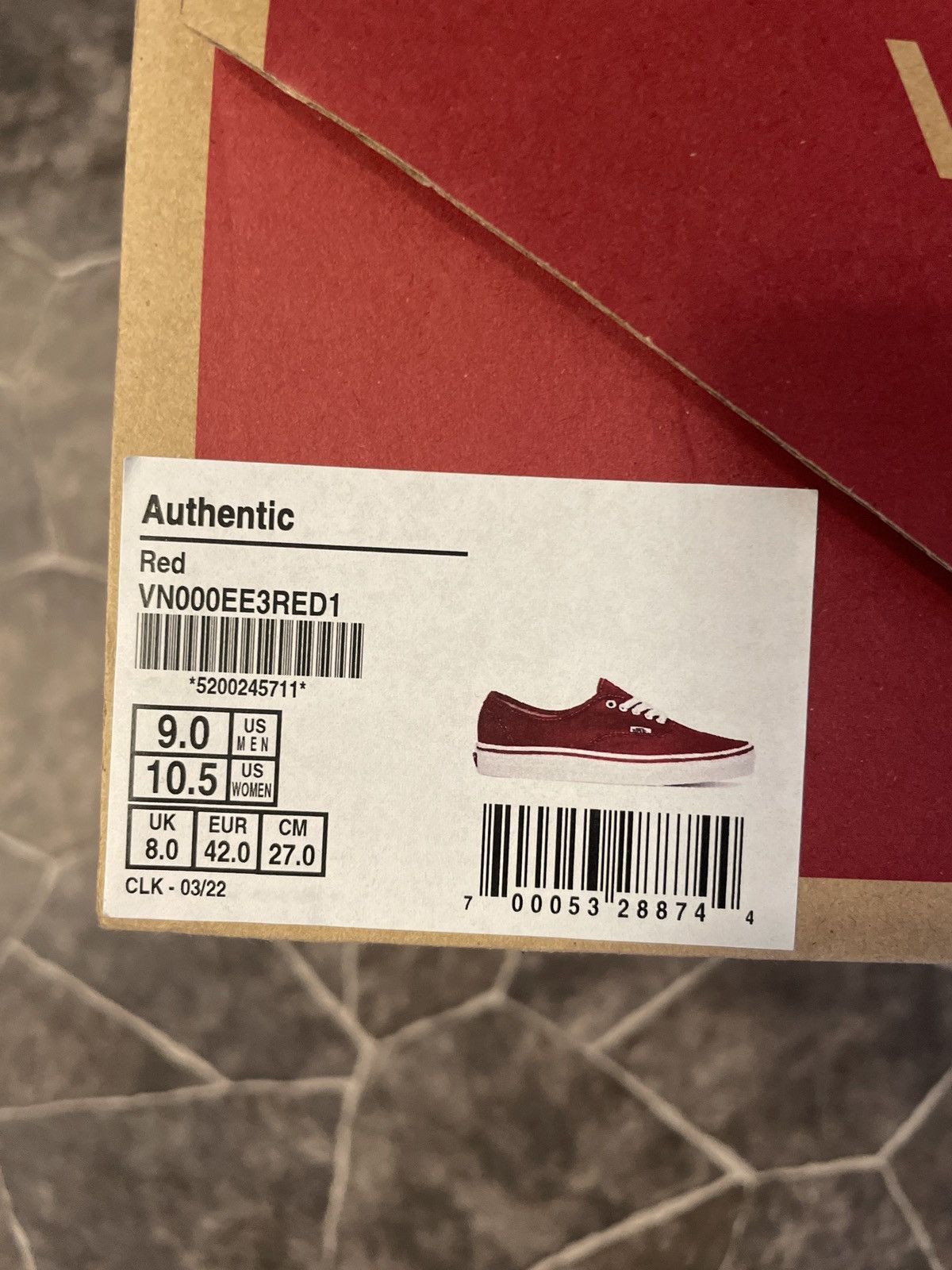 Vans Vans new era authentic Size US 9 / EU 42 - 2 Thumbnail