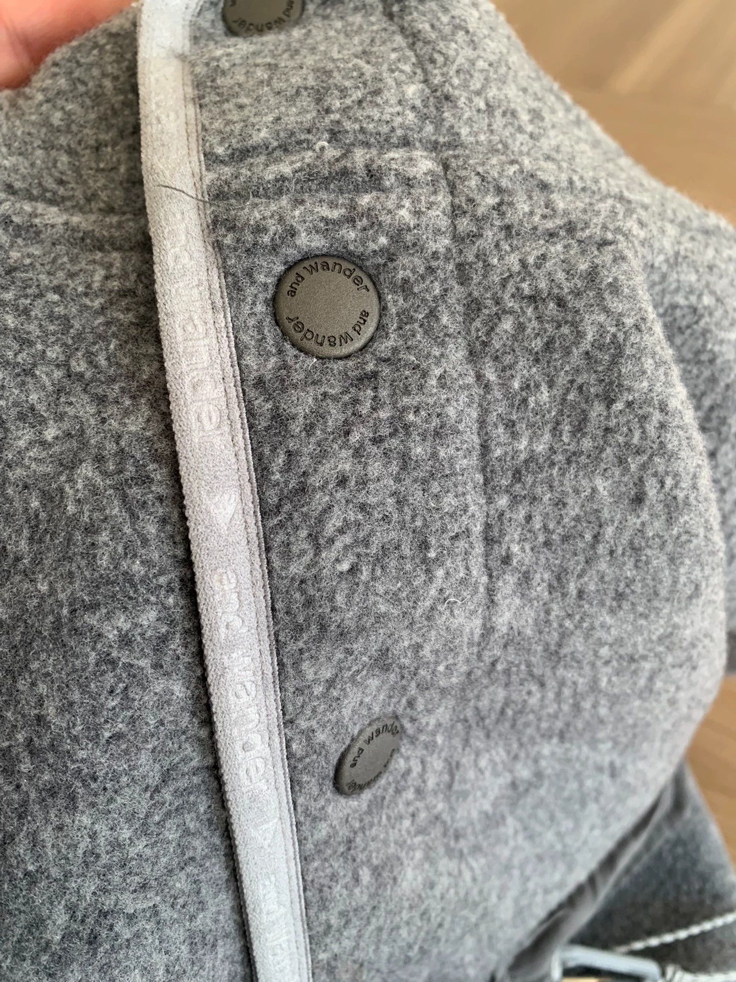 And Wander and wander Men's Warm Fleece High Collar Pullover XL Size US XL / EU 56 / 4 - 4 Thumbnail