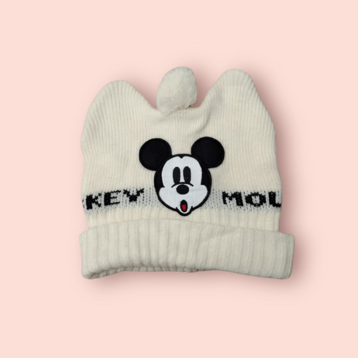 VINTAGE MICKEY MOUSE SHARP EARS BEANIE