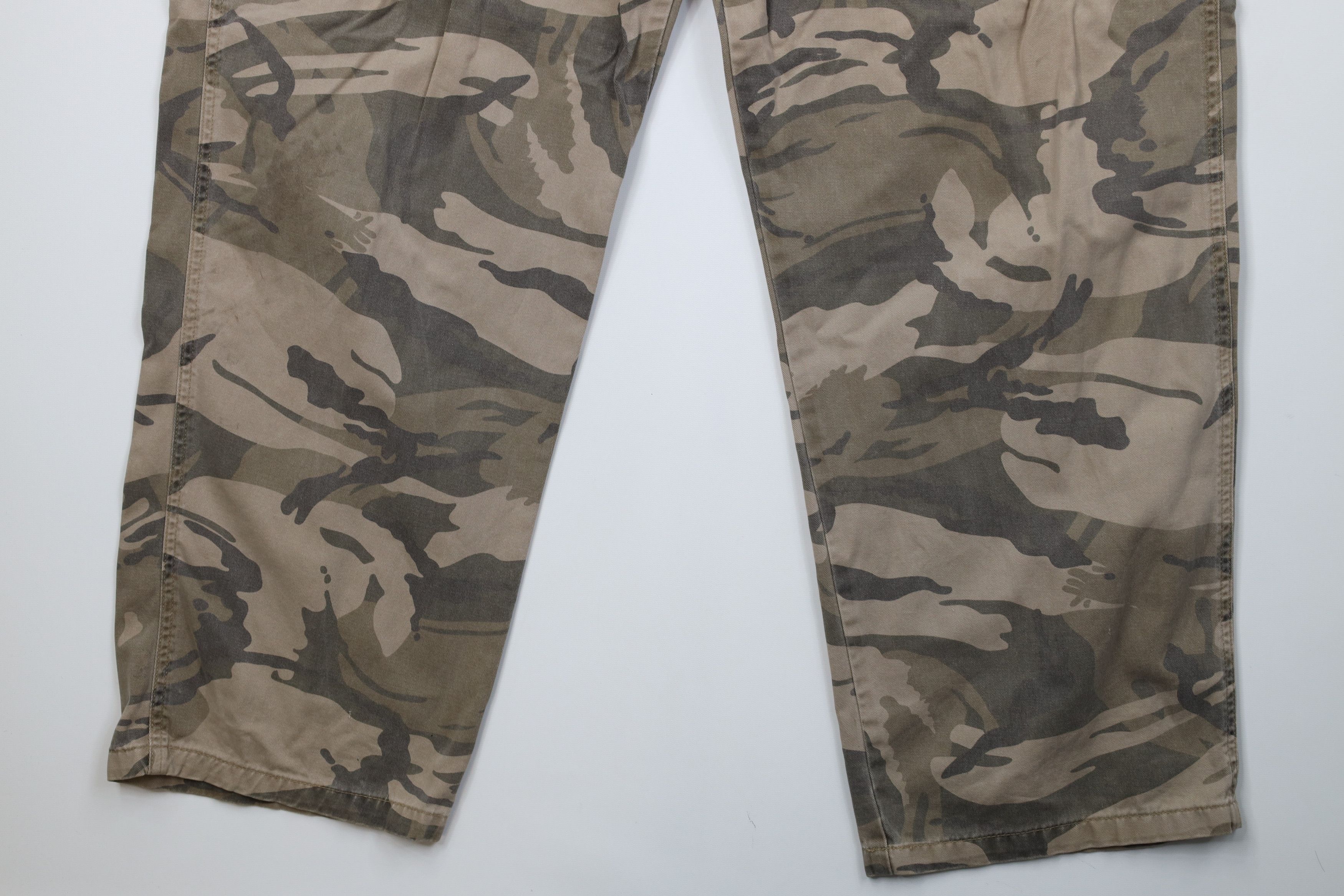 Wrangler Vintage Y2K Wrangler Baggy Wide Leg Camouflage Cargo Pants Size US 42 / EU 58 - 5 Thumbnail