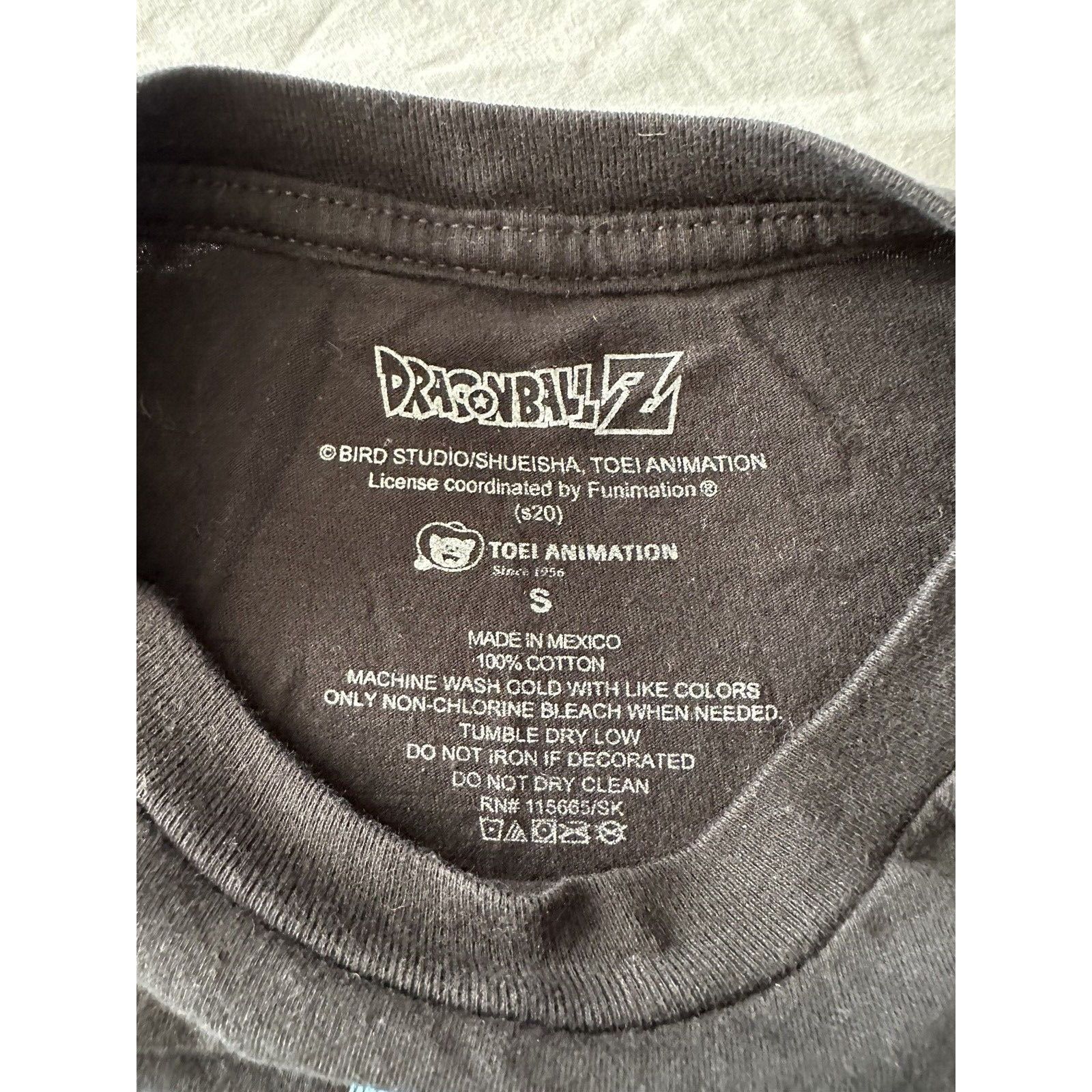 Other Dragon Ball Z, Black T-Shirt Small Goku Graphic 100% Cotton Size US S / EU 44-46 / 1 - 5 Thumbnail